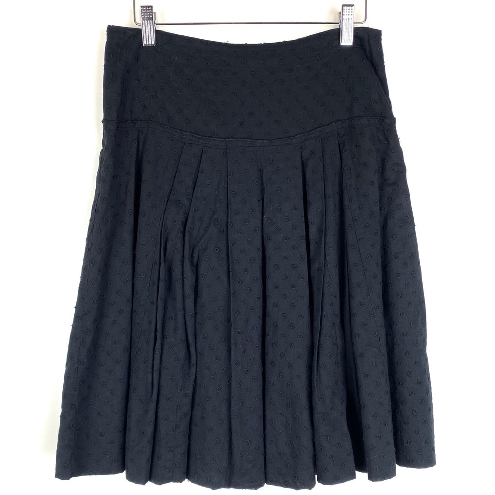 BCBG Max Azria black eyelet skirt - Picture 3 of 6